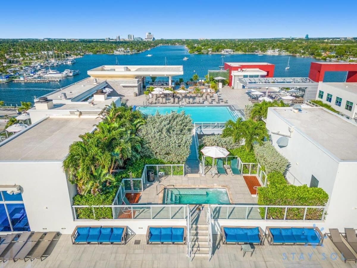 Rooftop Pool - Hollywood Beach Boardwalk Eksteriør billede