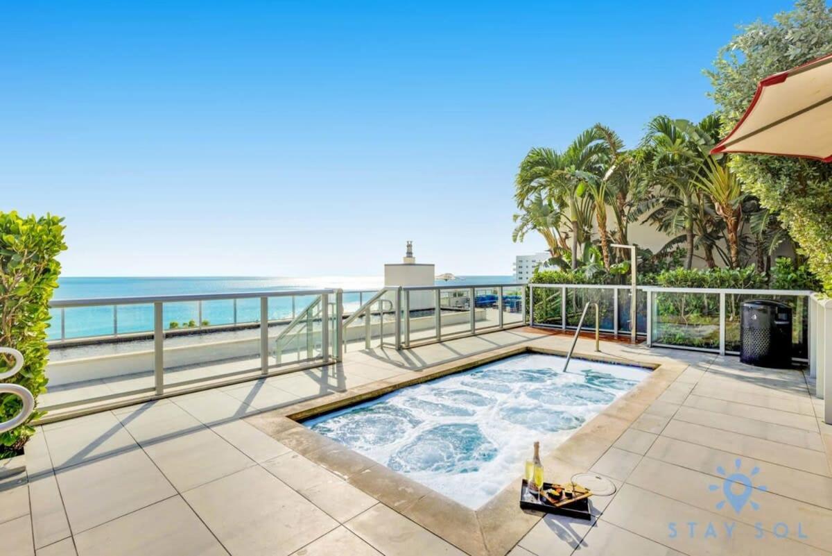 Rooftop Pool - Hollywood Beach Boardwalk Eksteriør billede