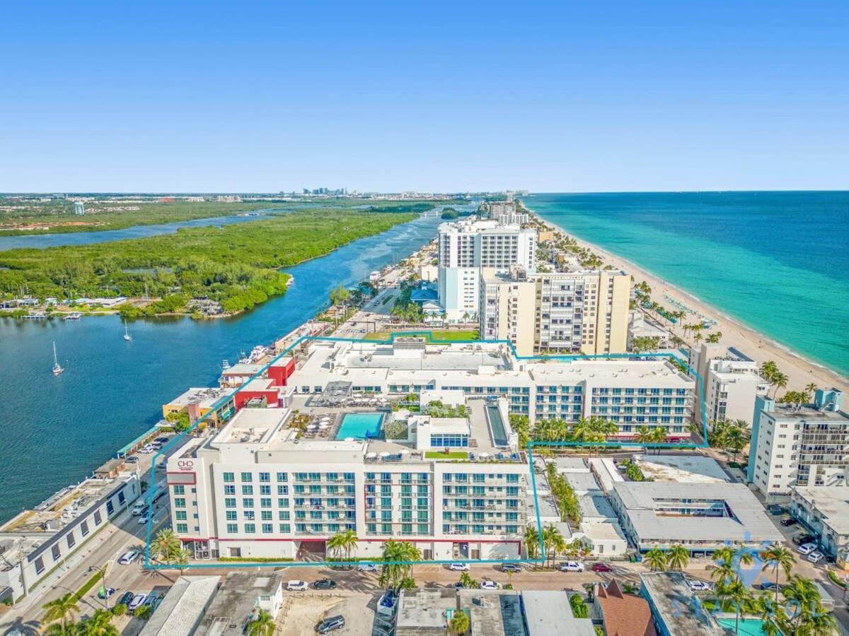 Rooftop Pool - Hollywood Beach Boardwalk Eksteriør billede
