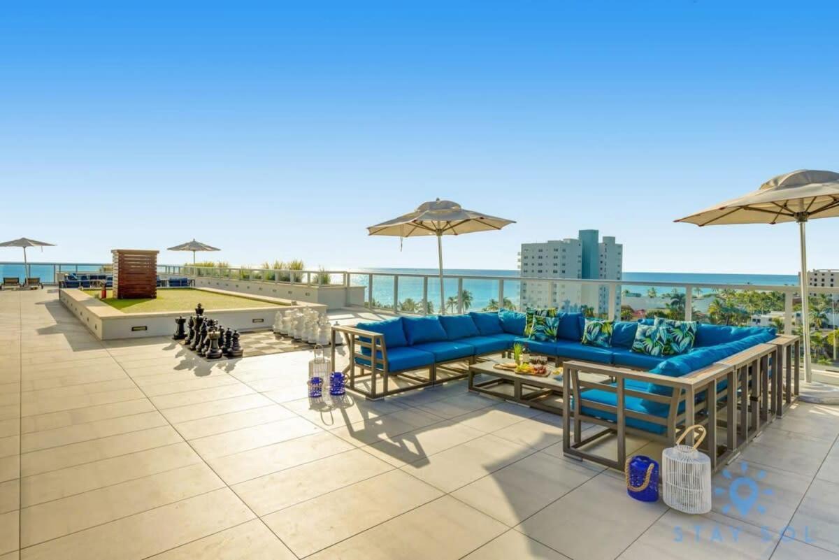 Rooftop Pool - Hollywood Beach Boardwalk Eksteriør billede