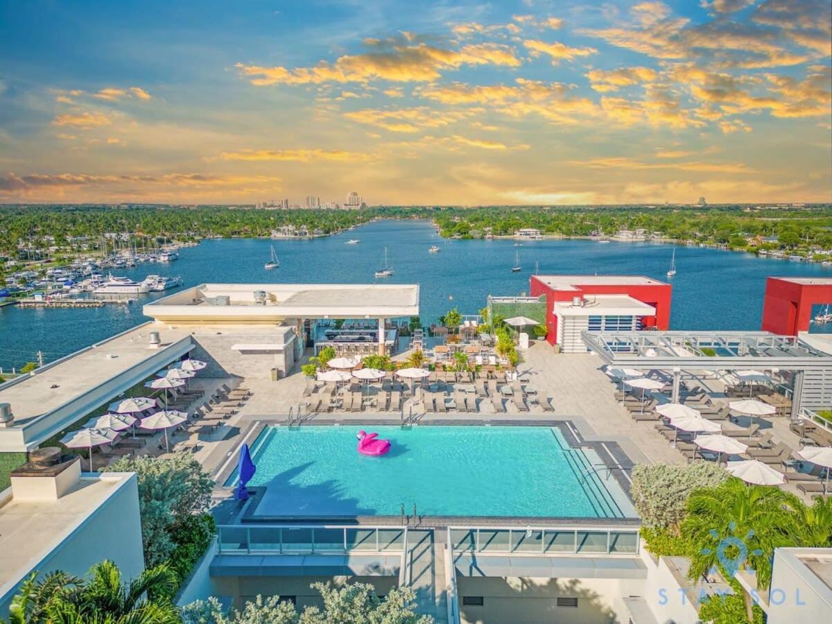 Rooftop Pool - Hollywood Beach Boardwalk Eksteriør billede